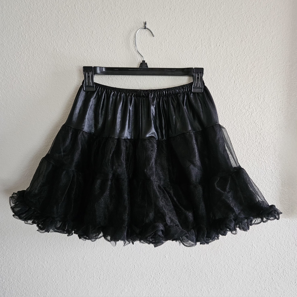 Vintage Black Petticoat